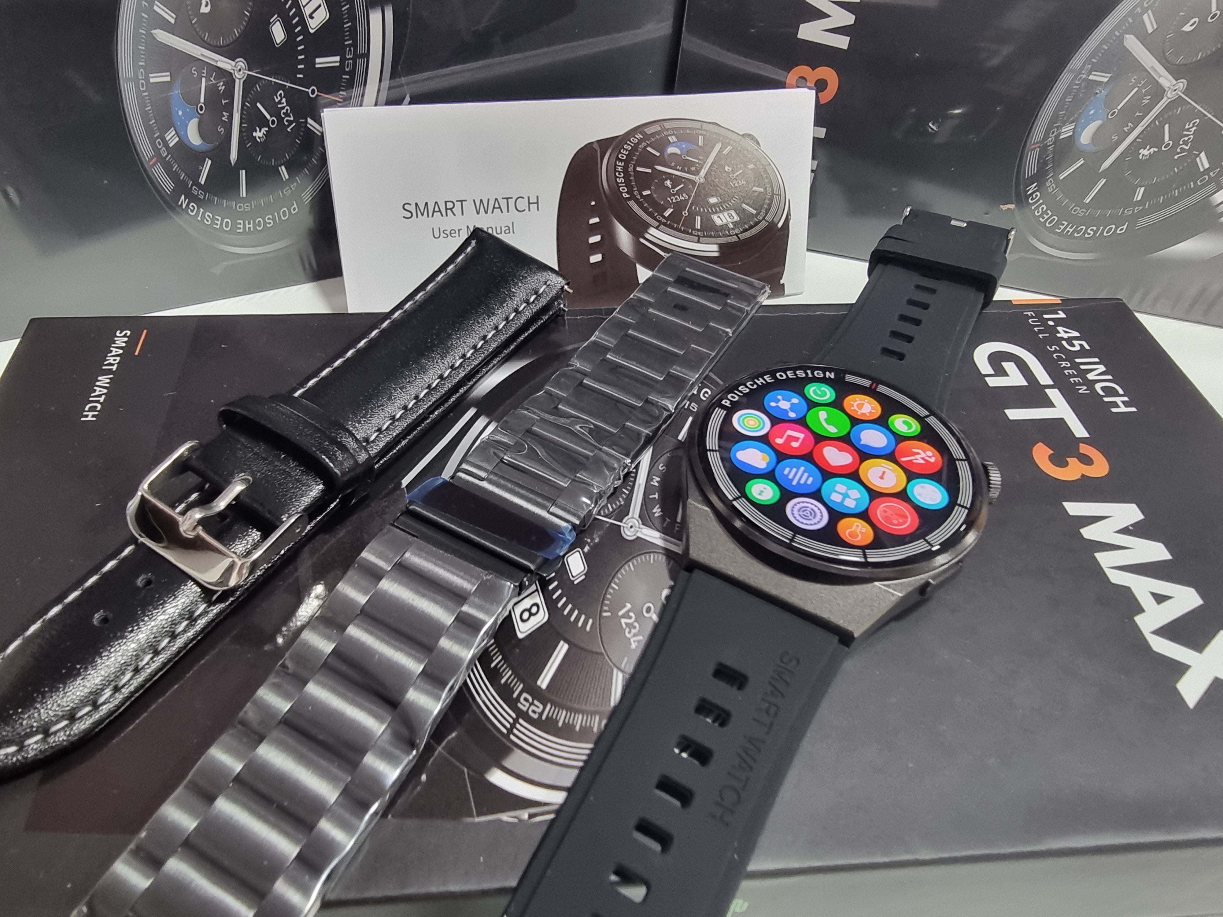 GT3 MAX: El Smartwatch que Combina Estilo y Funcionalidad