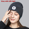 Gorro Reproductor de música con Linterna Integrada