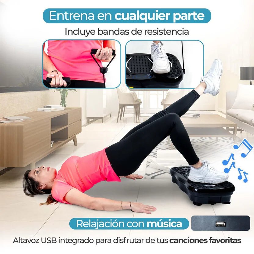 PLATAFORMA VIBRATORIA PARA EJERCICIOS - TEKNOLANT