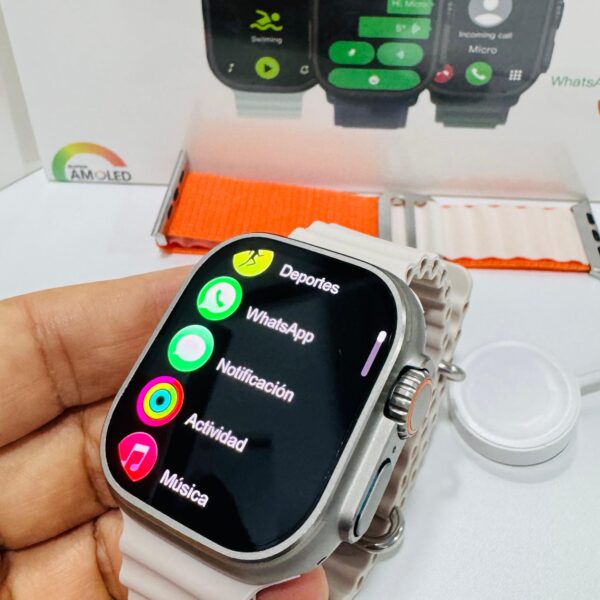 SMARTWATCH ULTRA 5 PLUS - GAMA ALTA RESPONDE WHATSAPP
